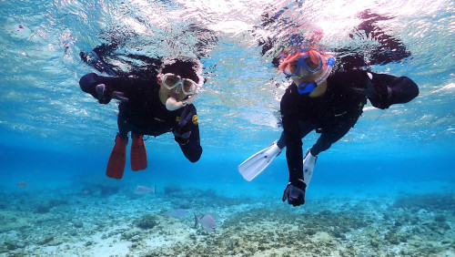 沖縄スノーケル真栄田岬