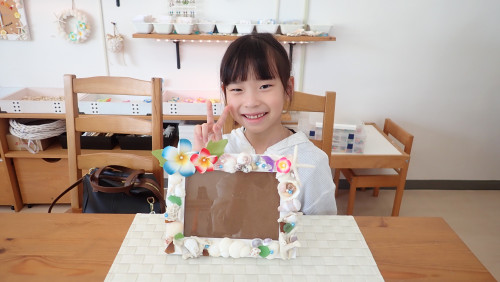 沖縄手作り体験フォトフレーム