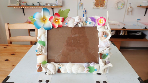 沖縄手作り体験フォトフレーム