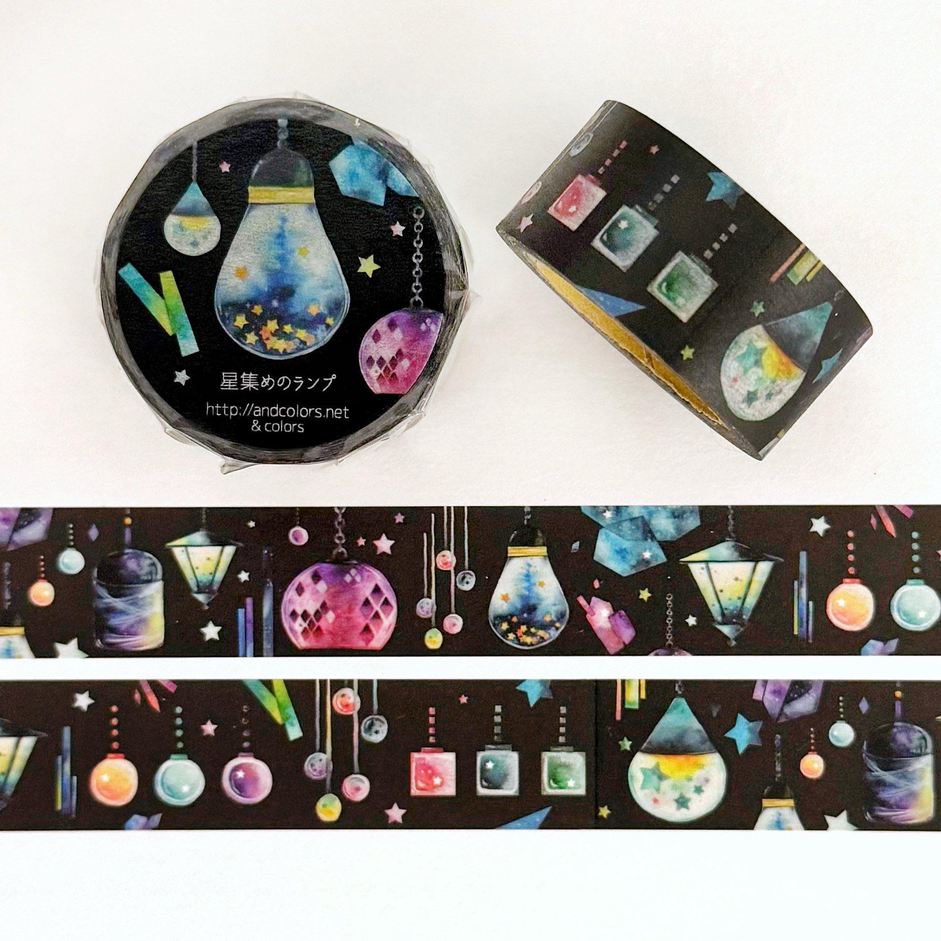 星集めのランプマスキングテープ再販のお知らせ