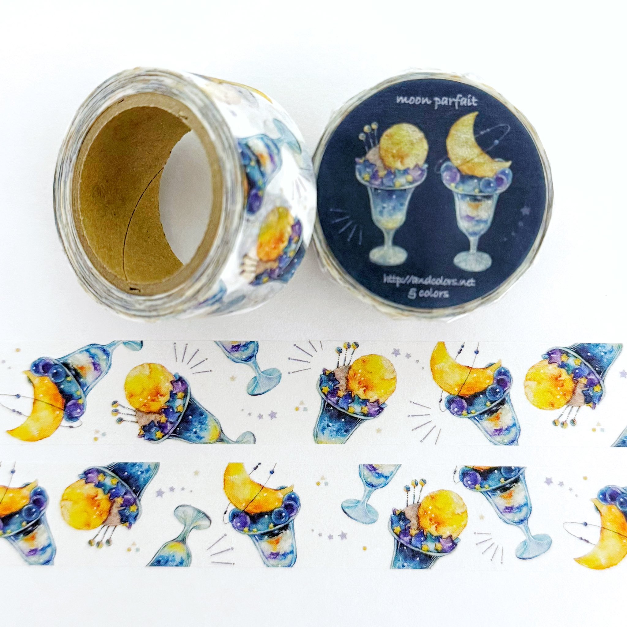 月パフェマスキングテープ再販のお知らせ