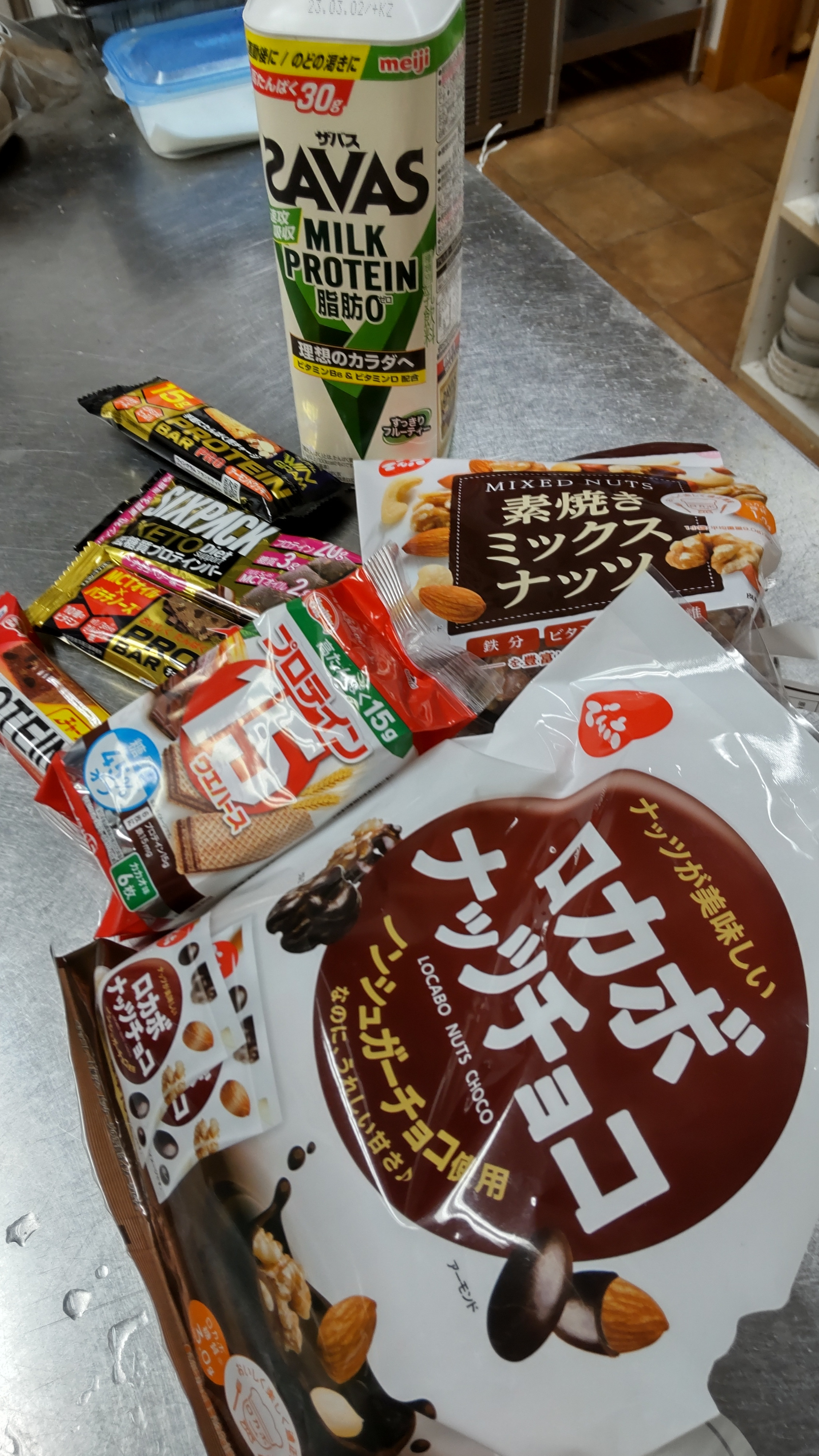 ランチ前