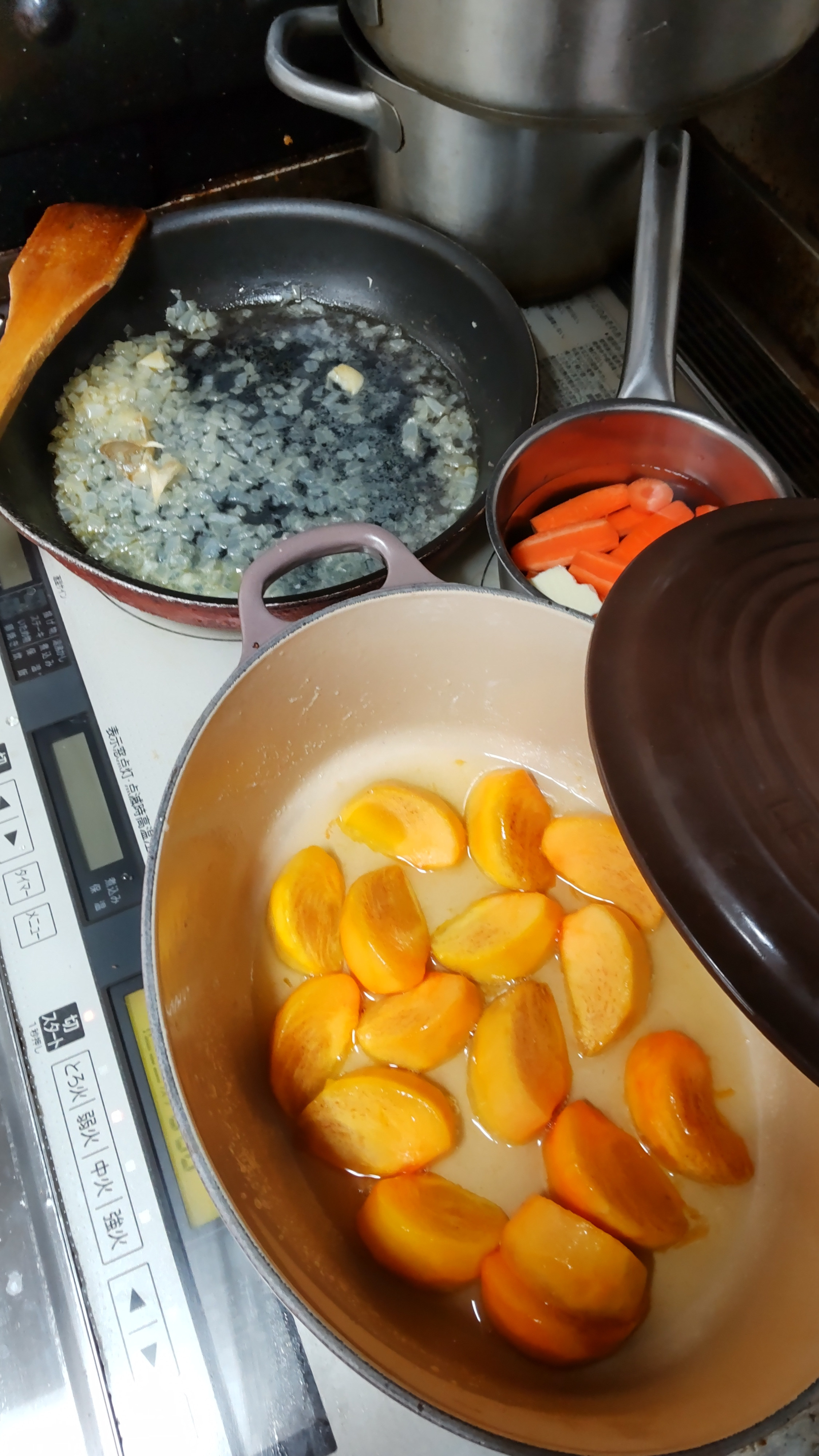 仕込み中