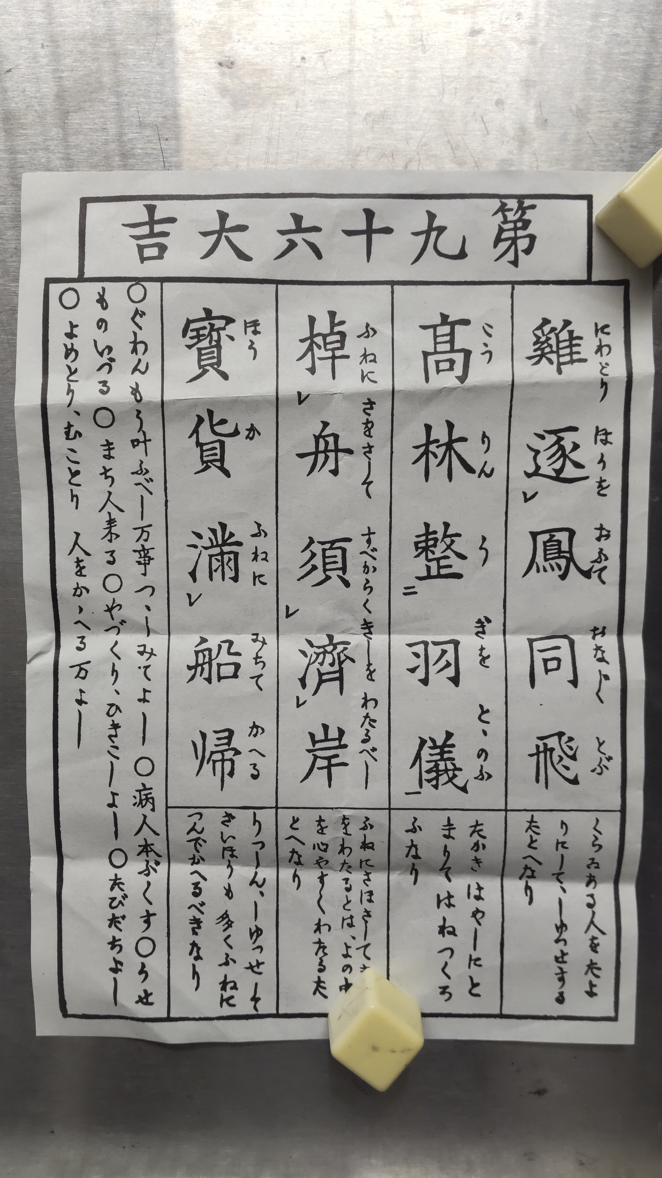 裏目