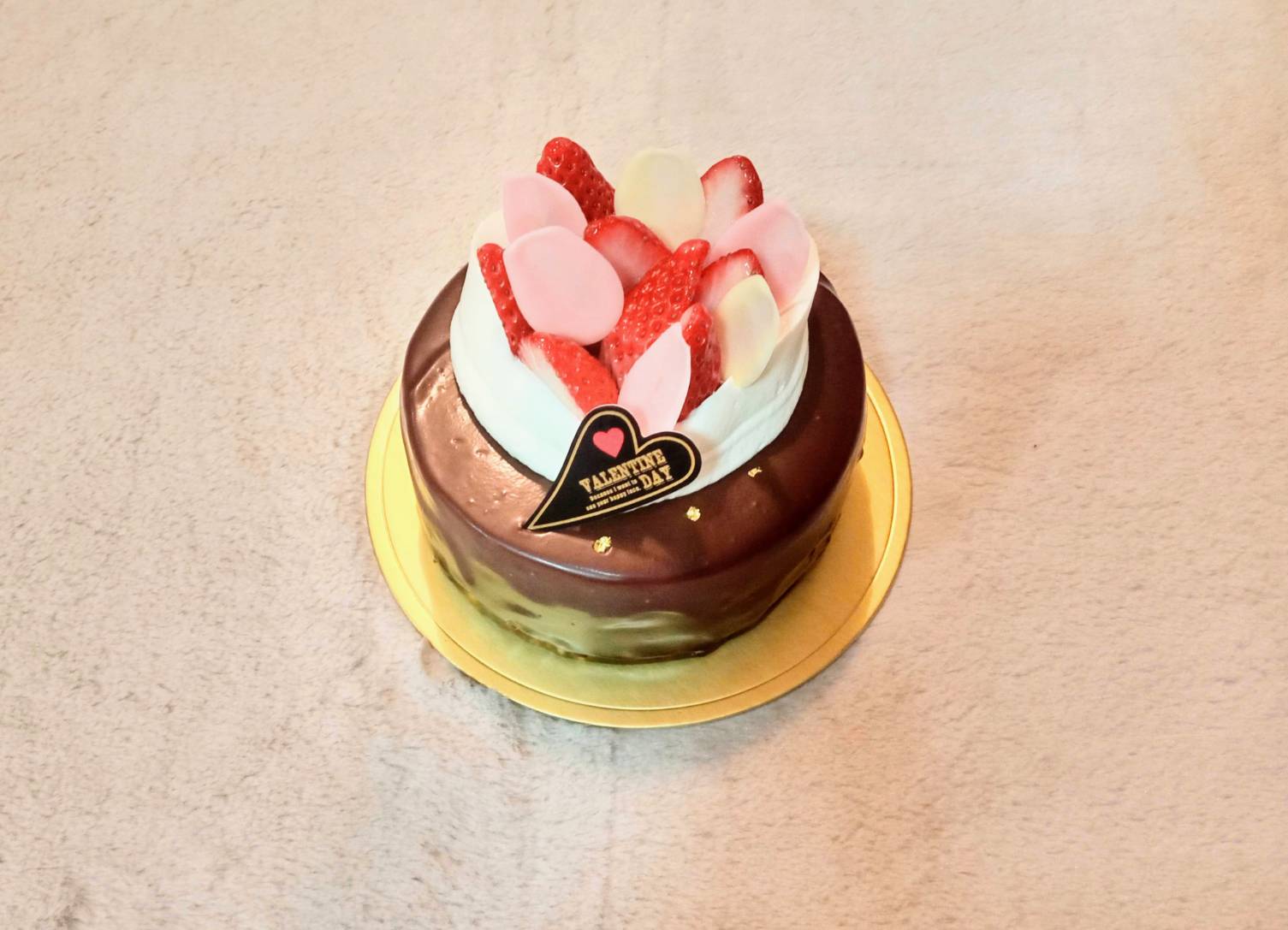バレンタイン限定ケーキ