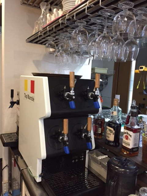 4種のクラフトビールを生で！