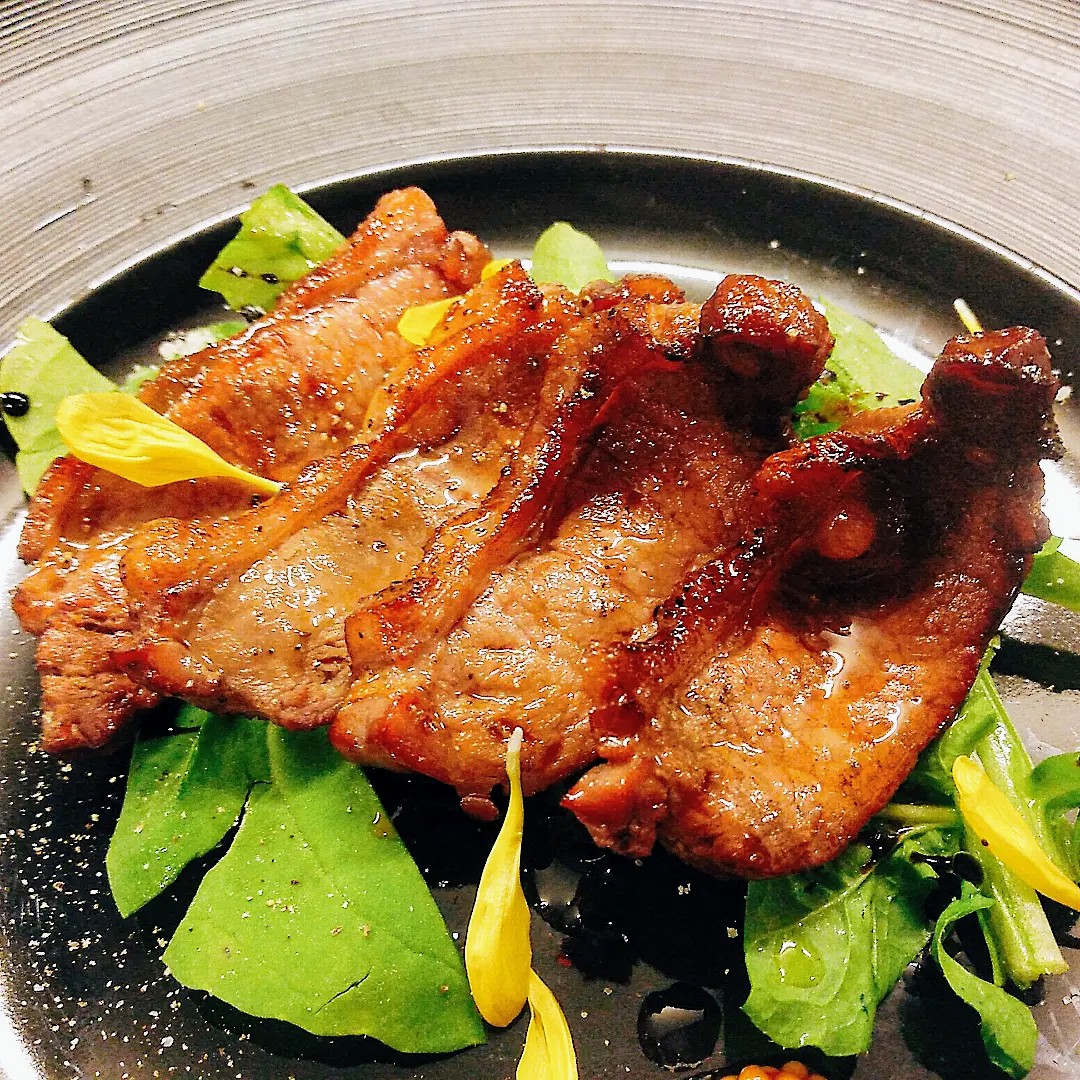 ジビエを前菜で✨①イノシシ肉