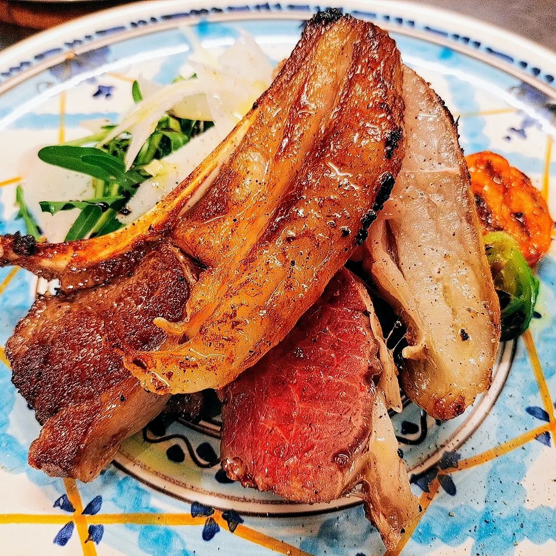 骨付きラム肉のグリル【スコッタディート】