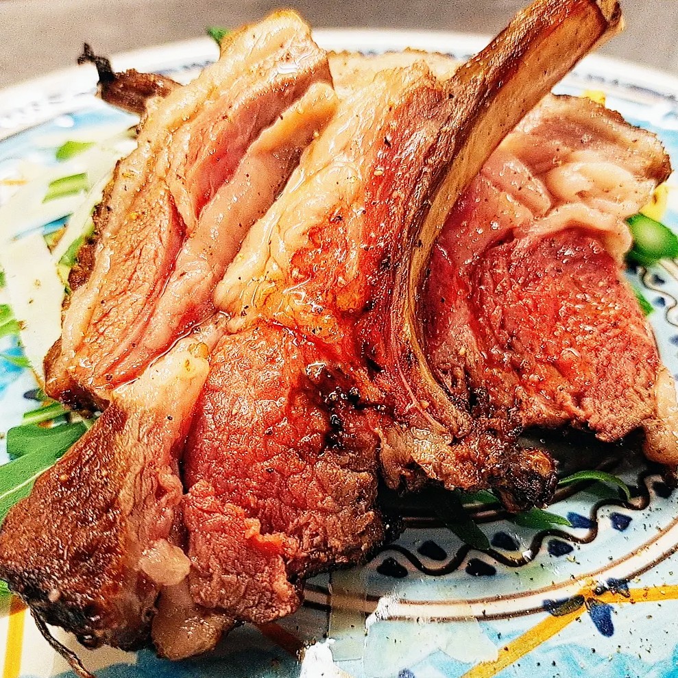 骨付きラム肉のグリル【スコッタディート】