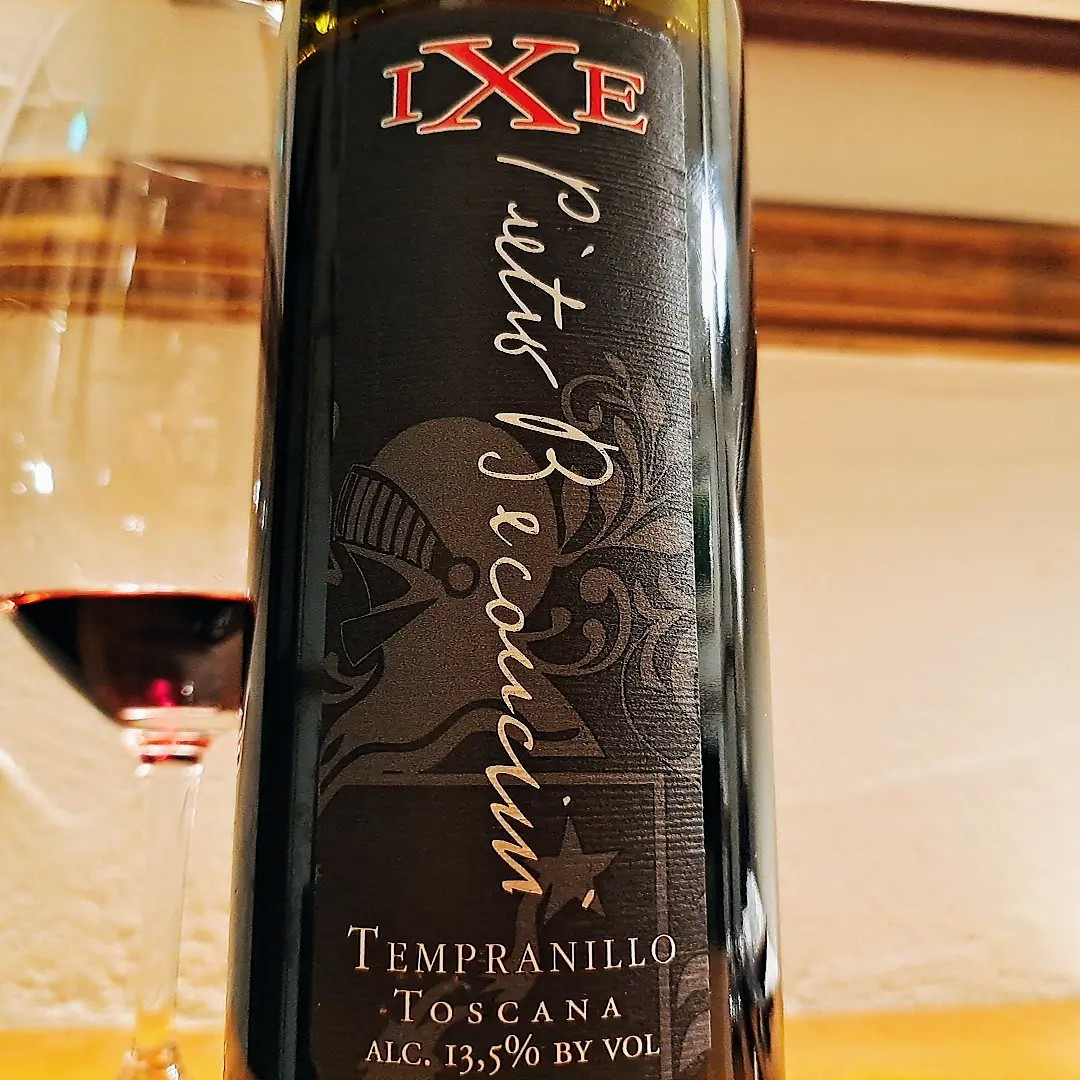 珍しくイタリア トスカーナ州で造られたスペイン品種テンプラニーリョ🍷