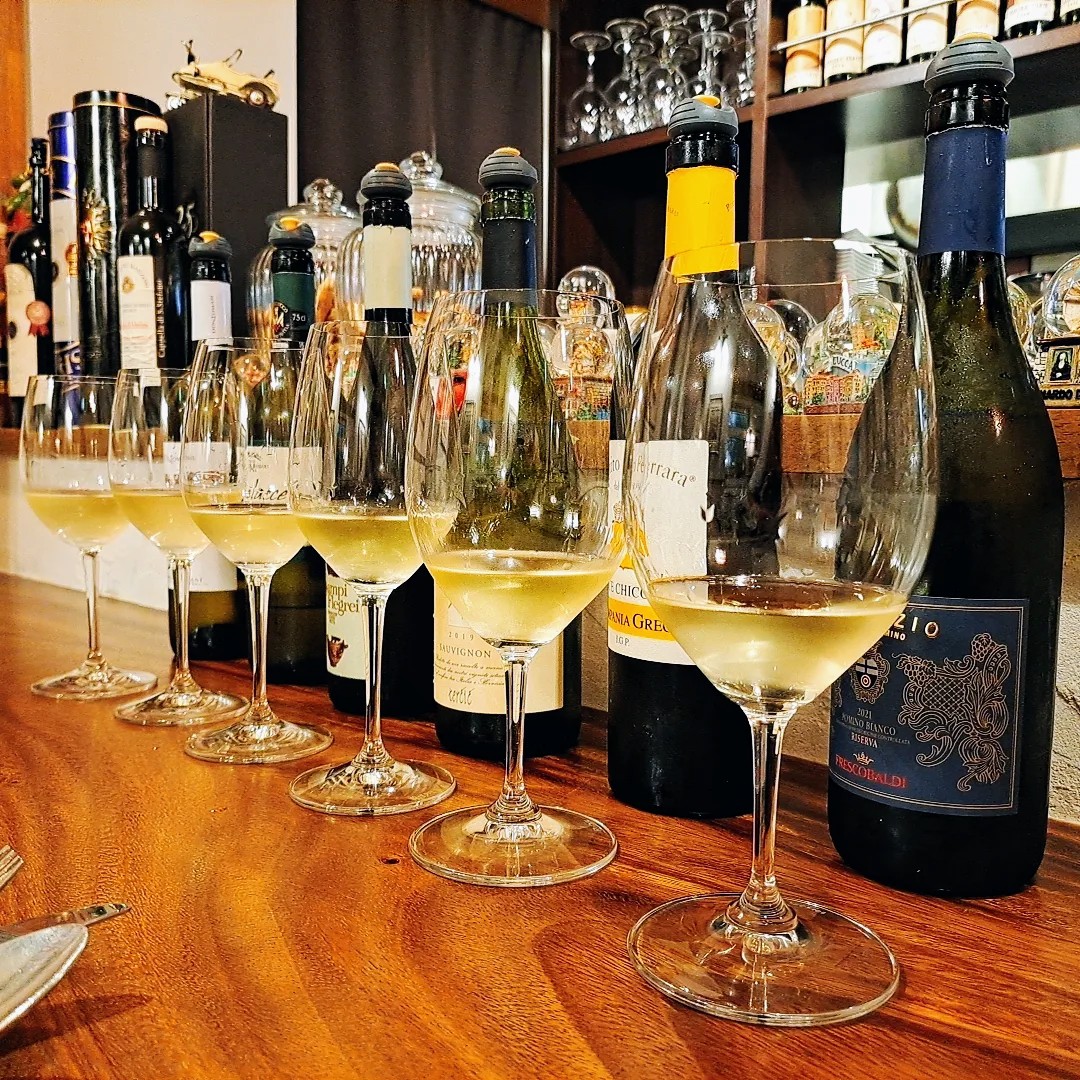 白ワイン6種類飲み比べ