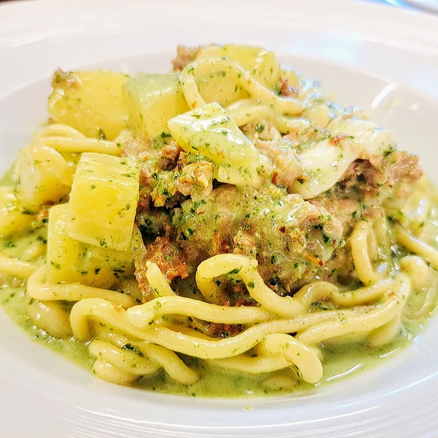 ランチタイムに自家製生パスタのメニューが登場🇮🇹