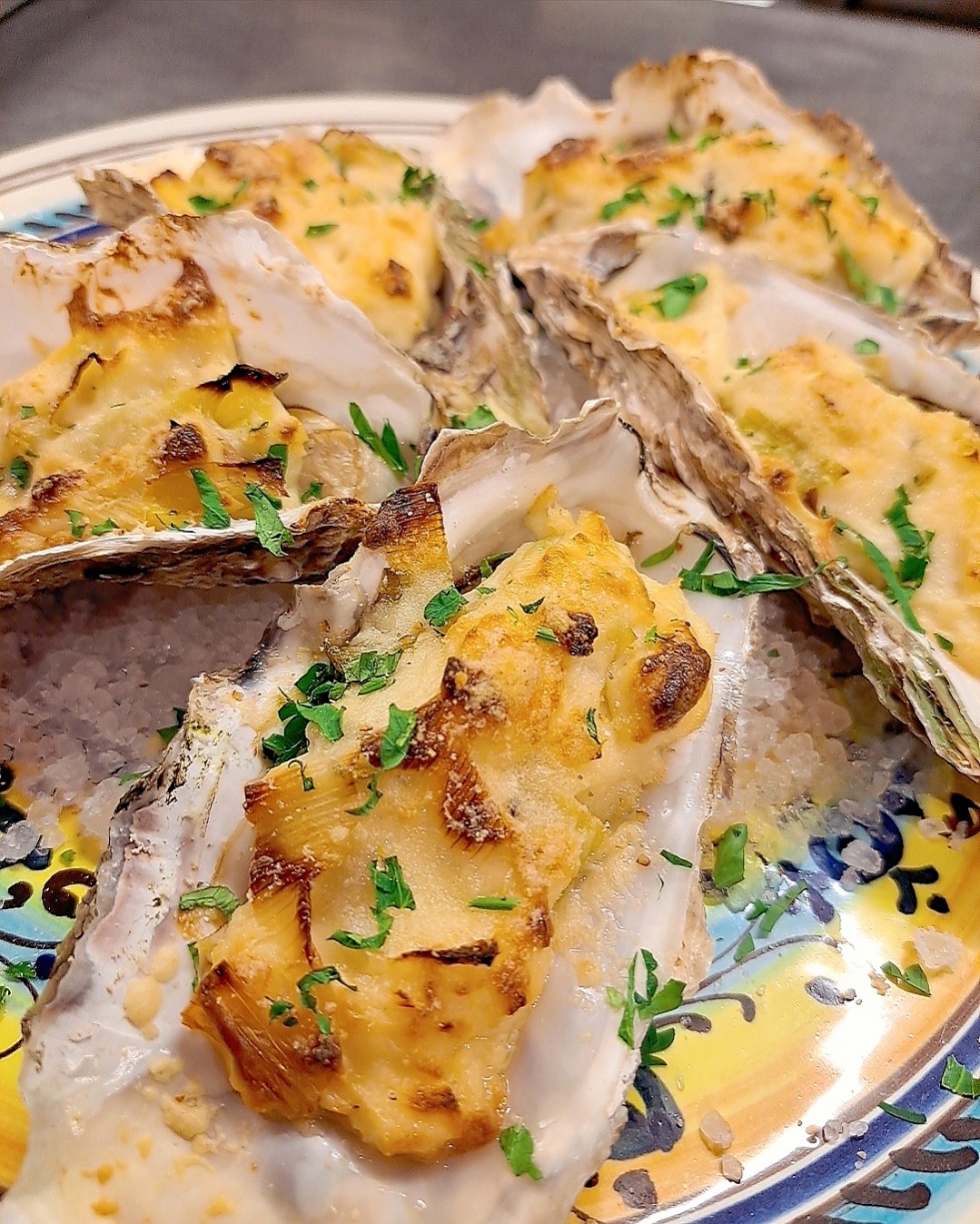 牡蠣のオーブン焼き