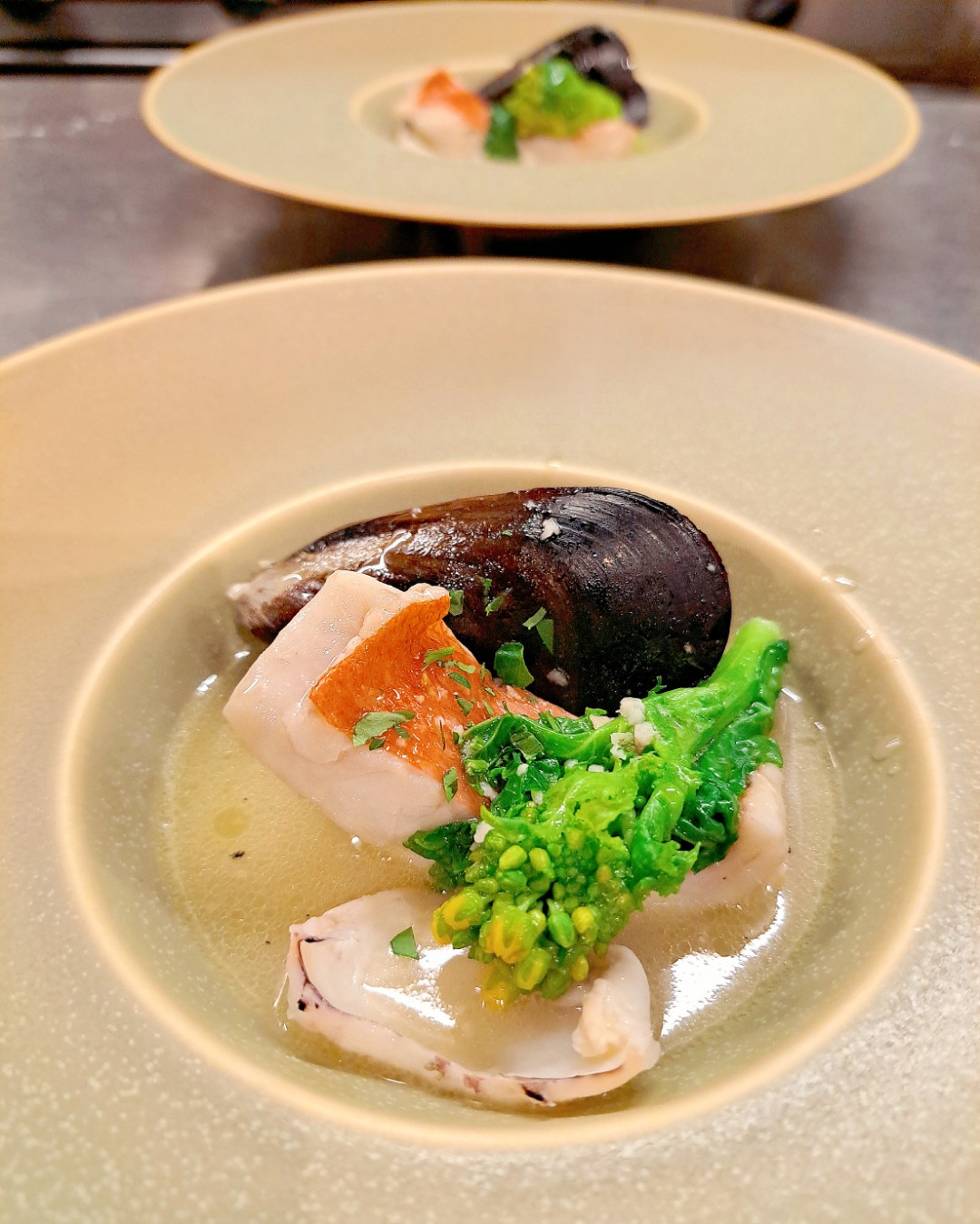 魚介のスープ