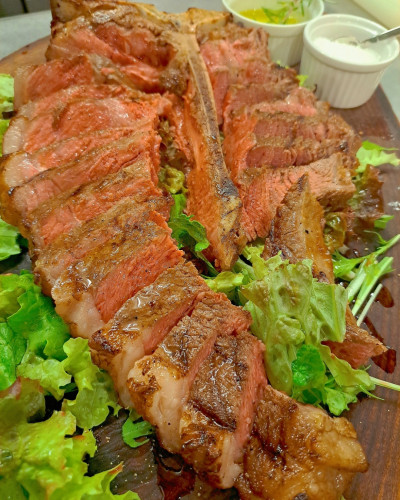 愛知県豊橋牛のTボーンステーキ🥩 Bistecca alla Fiorentina