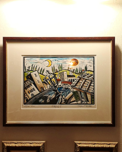 店内の一枚の絵と、お客様の執念のお話🖼️