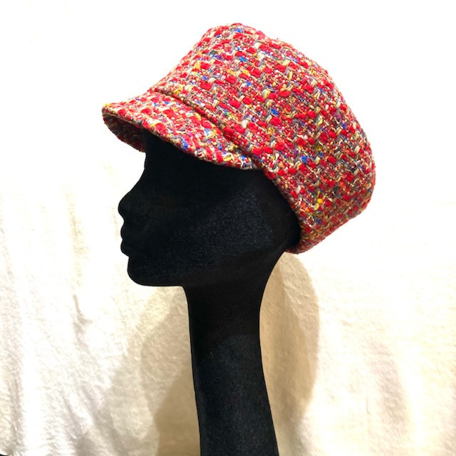 HasnaNaokoOhwashi Tweed casquette