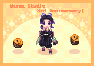 マグマ3周年（フジコ）.gif