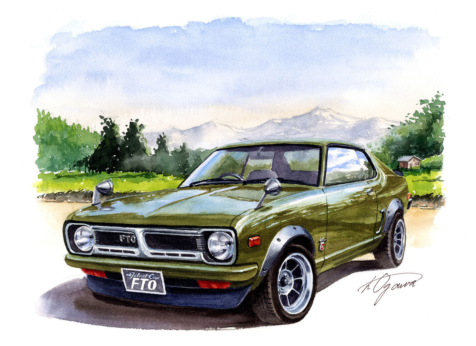 MITSUBISHI ギャランFTO