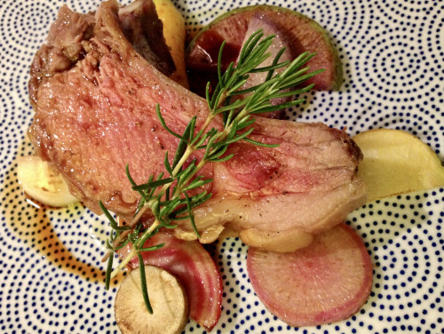 春の羊料理とナチュラルワインの夕べ