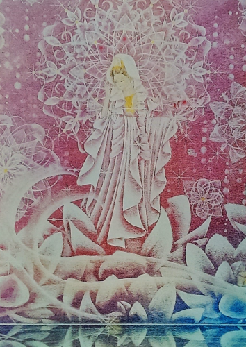 消しゴムで描くとやさしい姿が現れる～慈愛菩薩・ご予約開始
