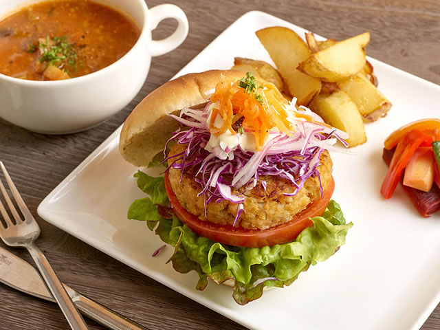 Vegan burger