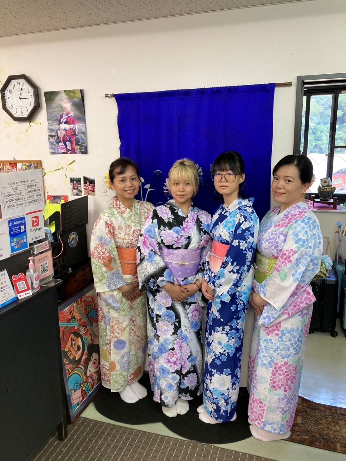 お客様♪