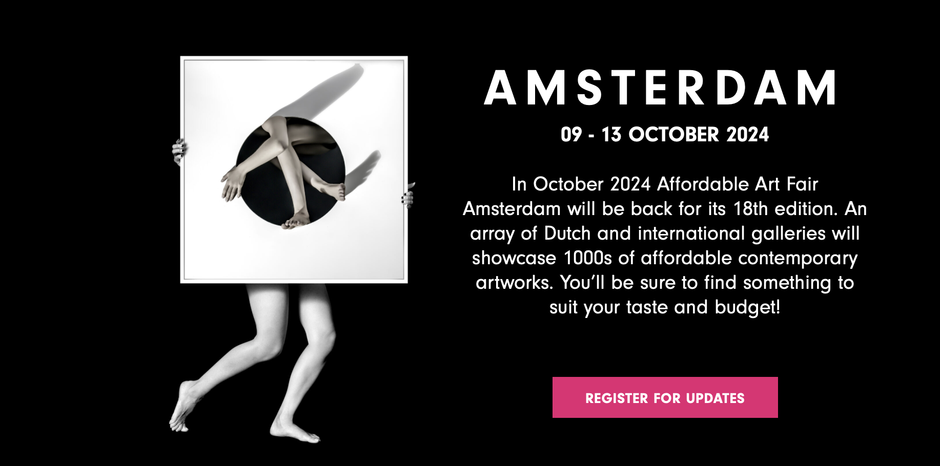 Affordable Art Fair Amsterdam 9 - 13 October 2024