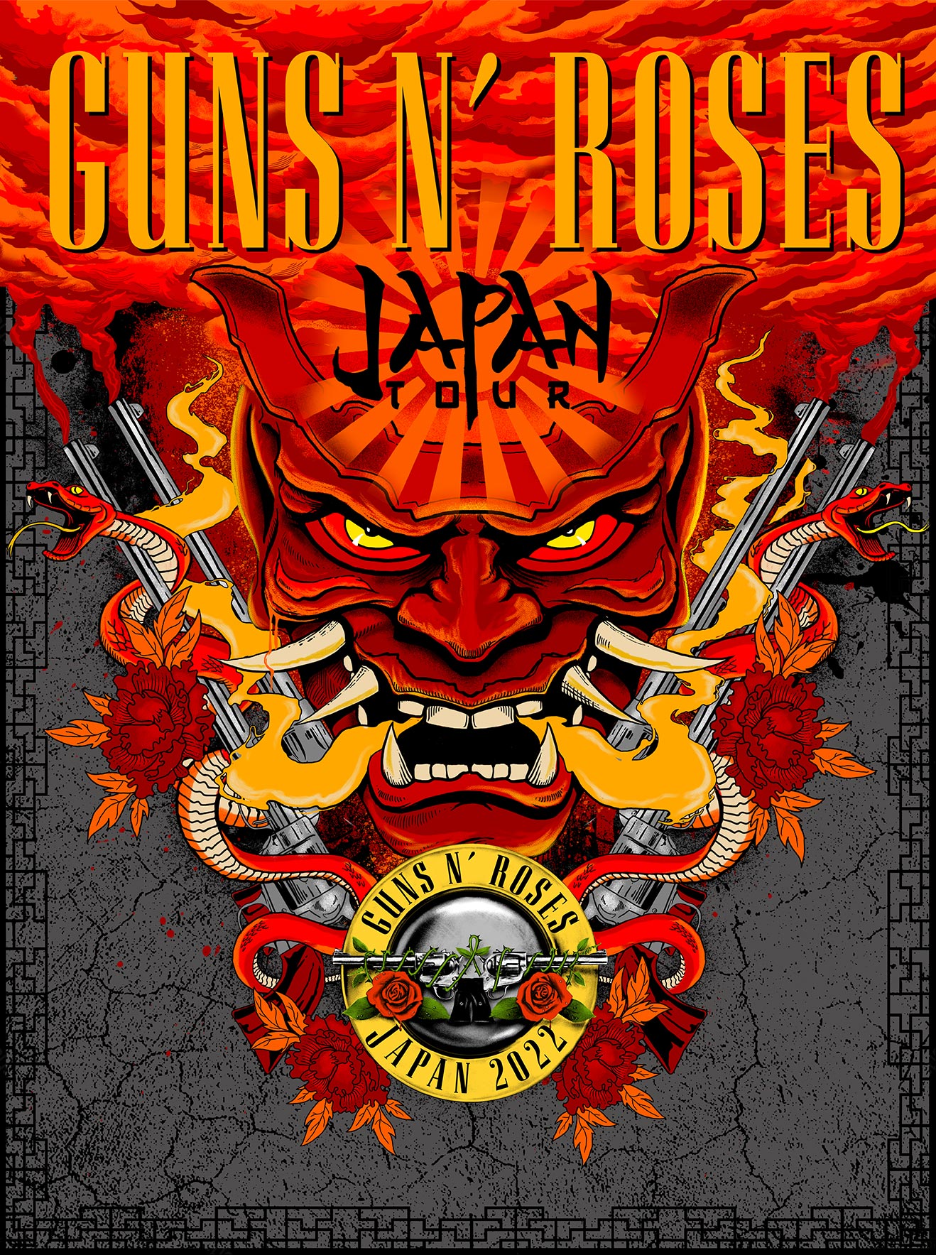 GUNS N ROSES JAPAN TOUR 2022