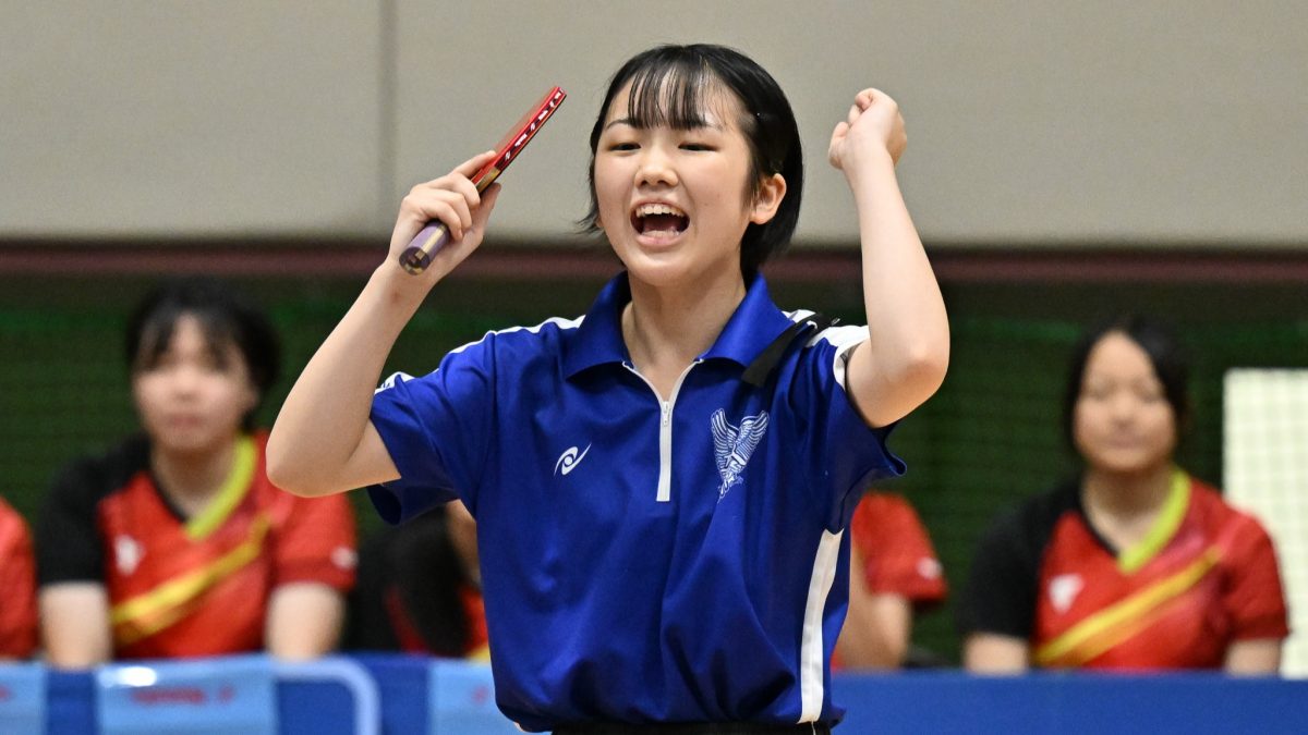 ネットインOG選手が全中でランク入り！