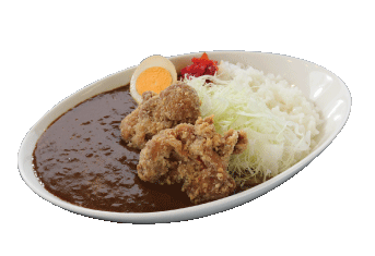 鶏からカレー