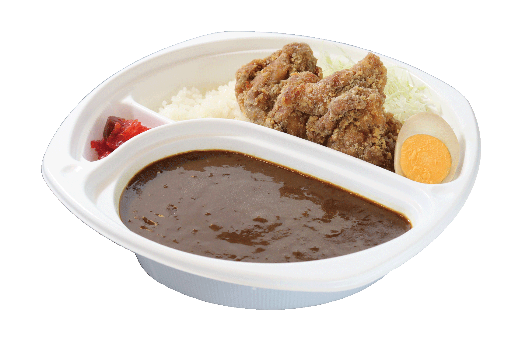 鶏からカレー