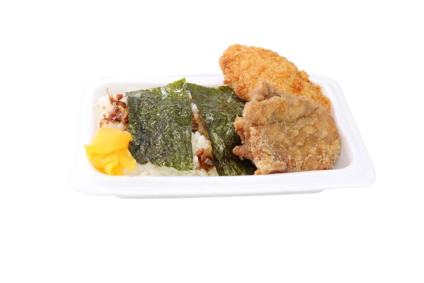 鶏からのり弁