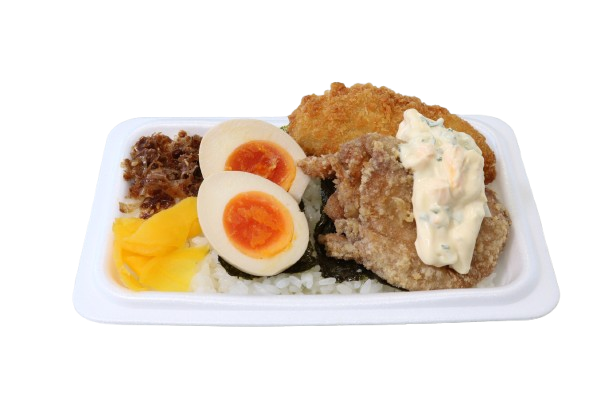 鶏タルのり弁