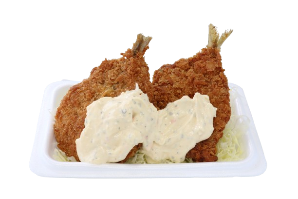 食べ比べ　アジフライ弁当