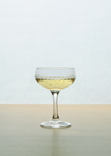SAUCER CHAMPAGNE GLASS｜LAUREL