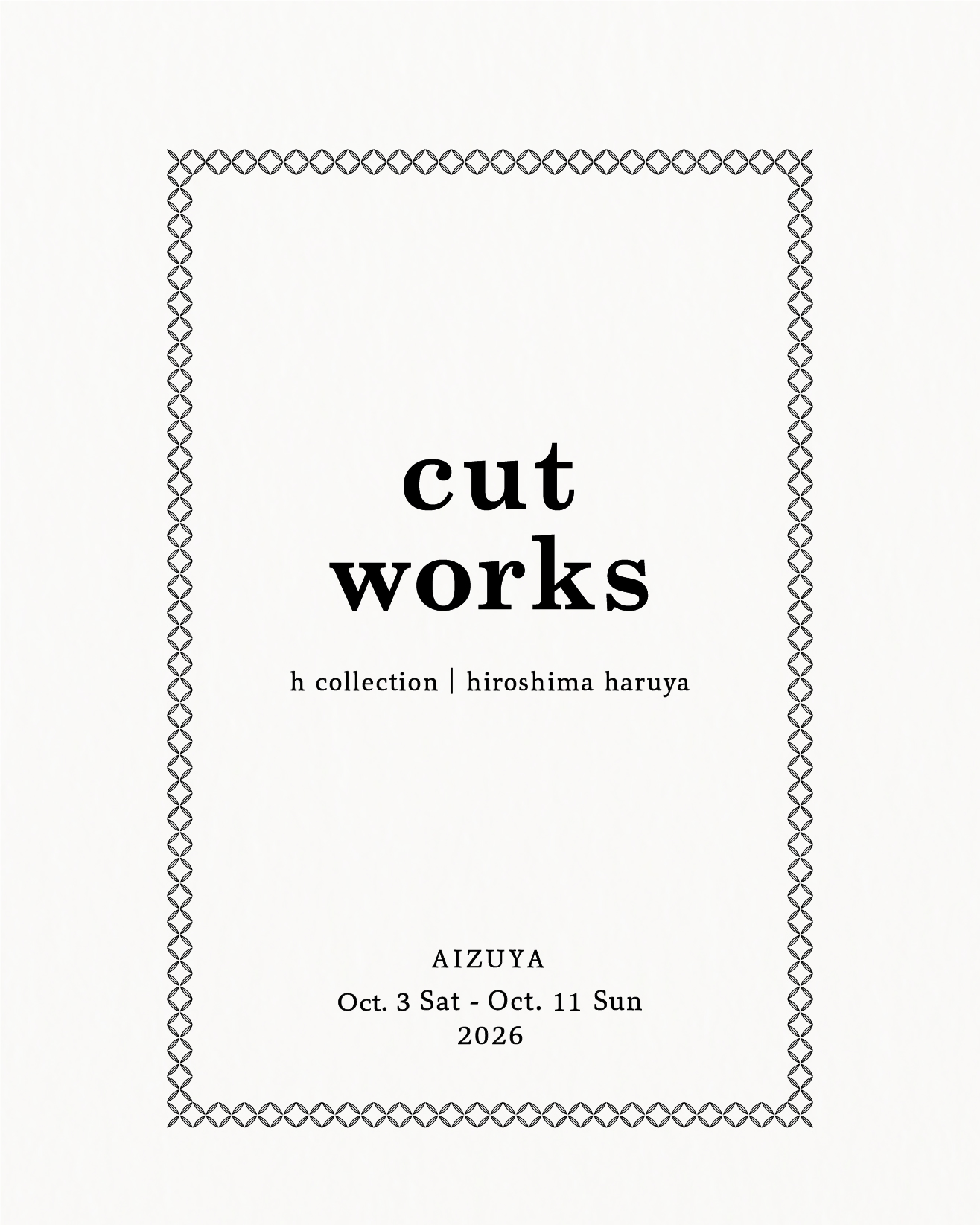 cut works 展