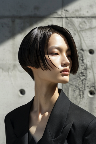 kamisako1984_a_fashion_model_with_a_true_center-parted_short_ha_9d2d7d59-339a-4961-8922-9439f5f2a051.png