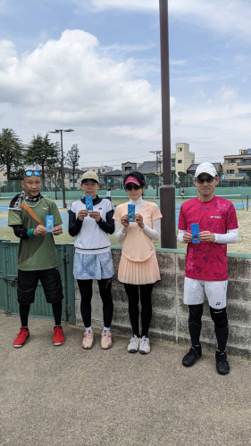 第57回福井市ミックスダブルステニス選手権大会 結果掲載