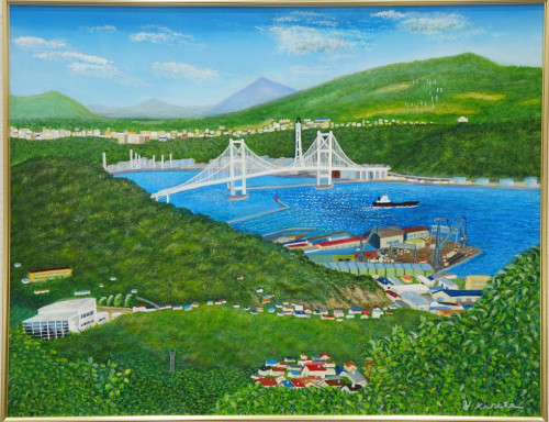 奨励賞 金田義紀「測量山から白鳥大橋を眺める」.jpg