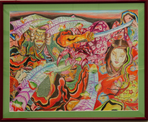小品部門賞 畠山康彦「迫力あるねぶた祭り」.jpg