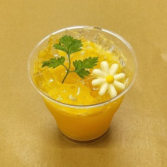 オレンジ　ジュレ