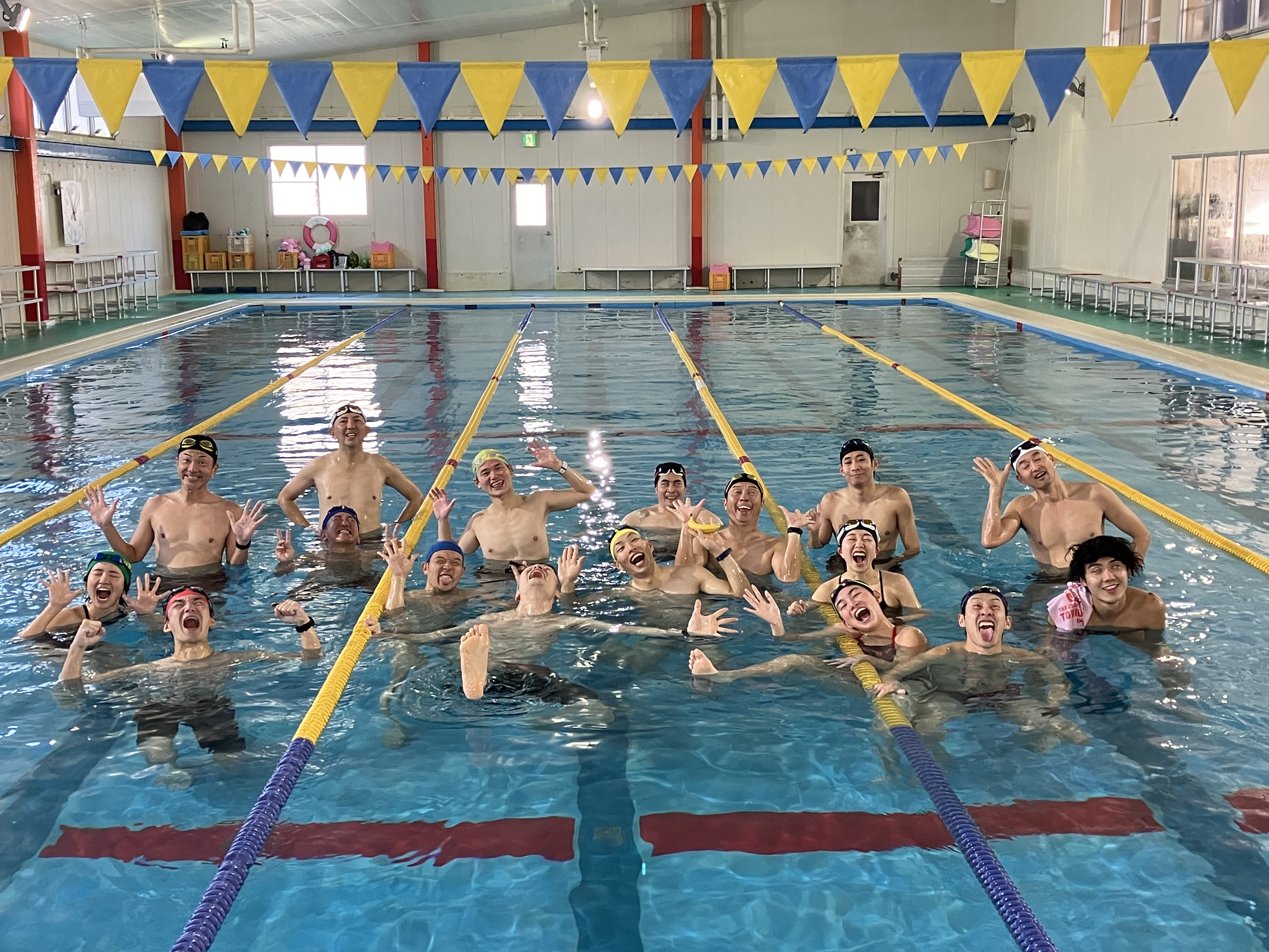 暑すぎる！！　ので　【長距離スイム練習会】開催！！