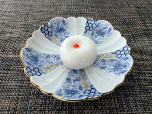 薯蕷まんじゅう（えくぼ）