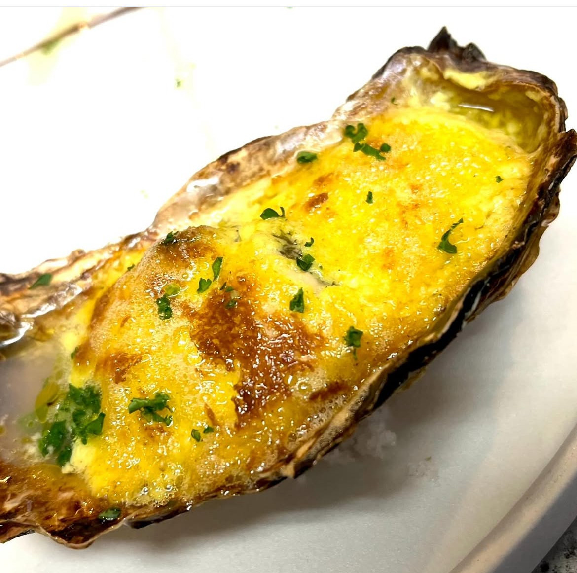 牡蠣のスパイシーグラタン