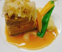  10月のビストロコースのご案内。（￥2750税込み、パン、ドリンク付き）