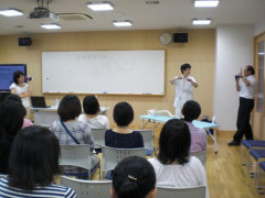 朝のあいさつ運動を実施しています ９月１１日 小美玉市立美野里中学校