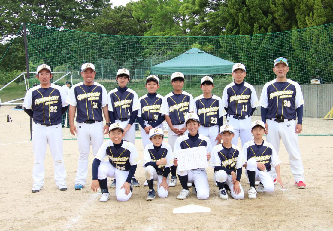 第25回全日本中学生男子ソフトボール大会山口県予選会　代表の下関ソフトボールクラブのみなさん（R7.05.18　下関市）
