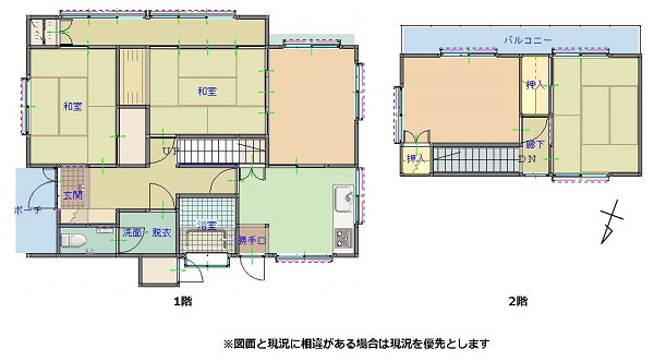 君津市福岡 間取り 480万円