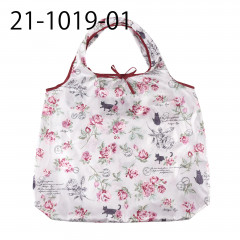 【21-1019】クスグルエコバッグLサイズ ムッシュローズ柄 <br><span style="color:red;">↑↑ここをクリック♪↑↑</span>